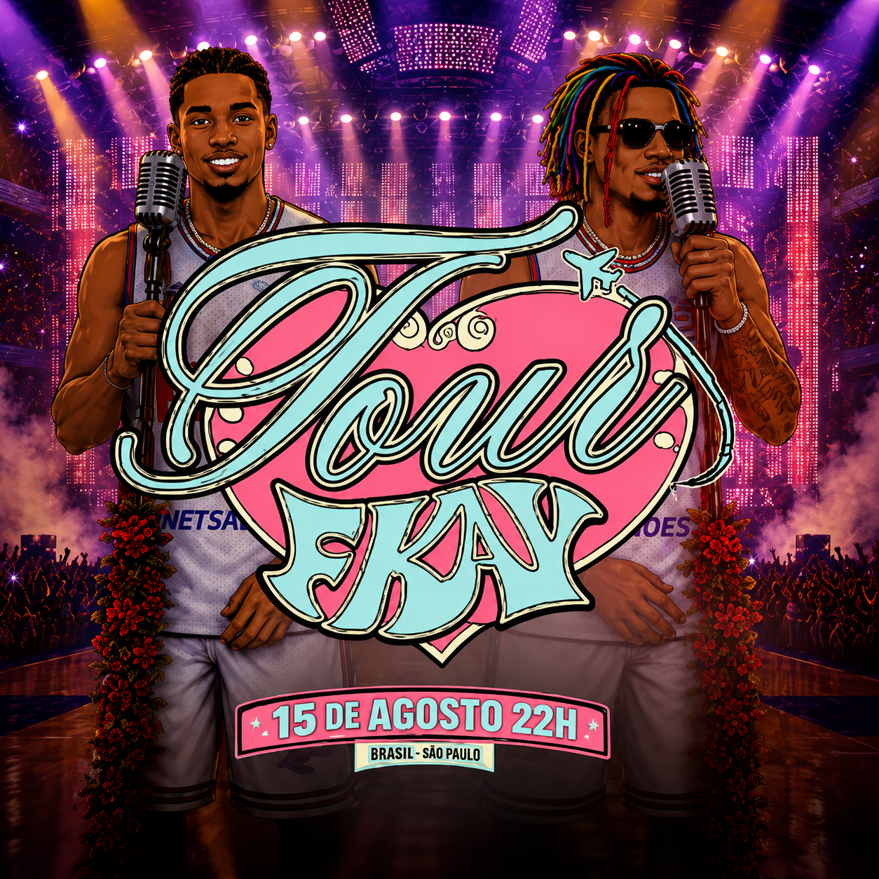 Cartaz do evento FKAYTOUR FRANCA